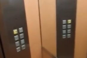 Необычный лифт в одном из домов в Испании
