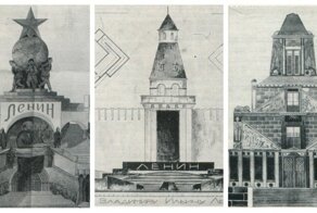 Впечатляющие и огромные: эскизы, по которым могли построить Мавзолей для Владимира Ленина