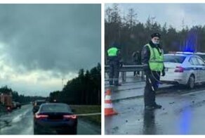 Под Петербургом во время ДТП из багажника выпал труп