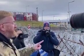 Депутат Милонов приехал на белорусско-польскую границу и напугал военных