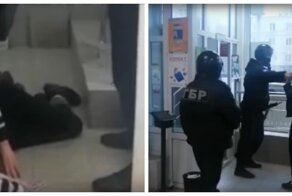 В Саратове бравые сотрудники ГБР вышибли старушку из отделения почты и попали на видео