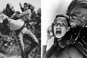 Красавицы и чудовища классических фильмов ужасов: подборка винтажных фото