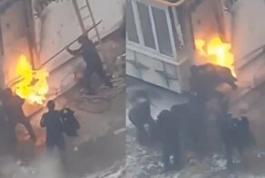 В подмосковном Можайске плановые работы на газопроводе закончились пожаром