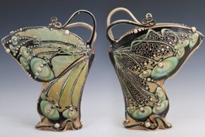 Американка мастерит уникальные керамические фигурки