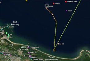 Польские пограничники задержали пьяный экипаж российского сухогруза, который едва не врезался в пляж