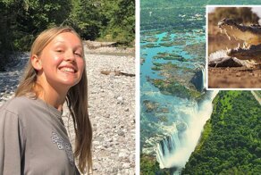На 18-летнюю британку в Замбии напал крокодил