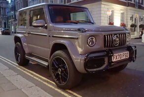 Suzuki Jimny превратили в очаровательный мини-клон Mercedes-AMG G63 Brabus