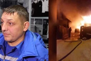 Врачи скорой помощи спасли от пожара двоих людей по дороге на вызов