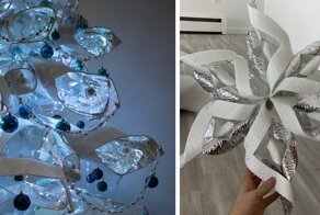 Как сделать оригинальную новогоднюю елку из пенофола