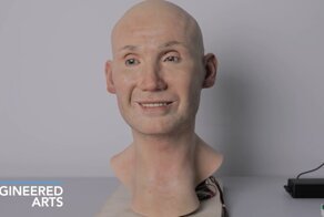 Новый робот-гуманоид с человеческой мимикой от Engineered Arts