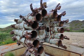 Единственная в мире береговая реактивная установка РБУ-6000