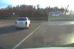 Авария дня. Незаметный КамАЗ