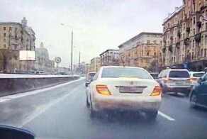 Массовое ДТП в центре Москвы