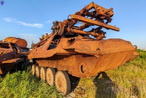 Свалка военной техники на Арктическом острове Кильдин