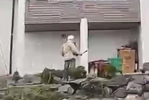 Наталья Поклонская показала видео с украинцем, пытавшимся проникнуть в её дом