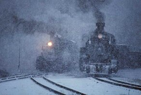 Зимнее железнодорожье