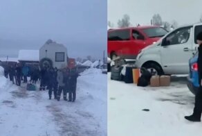 Две сотни вахтовиков в Красноярском крае больше суток стоят на морозе без воды и еды
