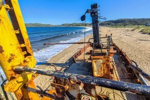 Кладбище кораблей в Арктической Териберке