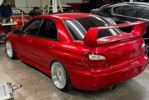Эвосуба: посмотрите на Subaru Impreza WRX с передком от Lancer Evolution