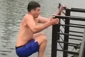 Без брызг: "великолепная" техника прыжка в воду