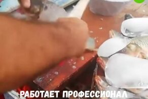 Эффектная разделка рыбы