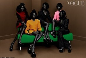 Британский Vogue посвятил февральский номер новому поколению африканских моделей