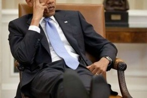 Президент США на работе (14 фото)