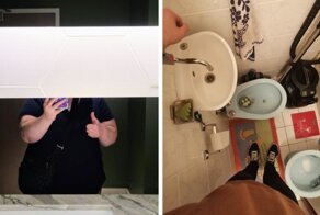 Странный и непродуманный дизайн туалетов и ванных комнат