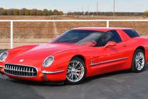 Интересный универсал Chevy Corvette в стиле концепта Nomad 1954 года