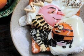 Японка ради своих детей стала кулинарной художницей