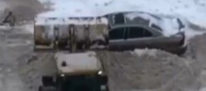 Снегоуборщики против автомобилистов