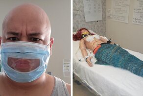 Даже при походе к врачу можно заметить что-то неожиданное или забавное