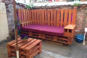 Мебель из поддонов