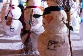 Парад снеговиков в Перми (14 фото)