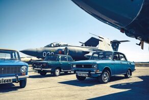 Москвич 412 — Чемпион Англии по автогонкам