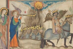 Апокалипсис: красочные средневековые иллюстрации о конце света, 1330 год