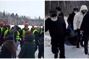 "Троицкое побоище": защитников Троицкого леса начали калечить ЧОПовцы и "бандиты"