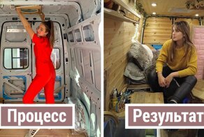 Британка решила изменить свою жизнь и построила собственный дом на колесах