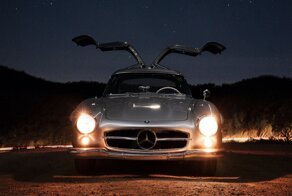 Ультраредкий Mercedes-Benz Gullwing 1955 года продан с аукциона почти за 7 миллионов долларов
