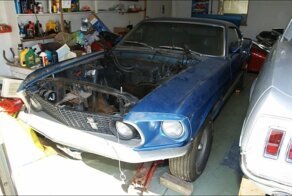 Редкий Ford Mustang Mach I 1969 года для драг-рейсинга обнаружен в сарае