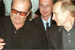 Как Джек Николсон, Владимир Путин и Дапкунайте веселились на даче у Михалкова