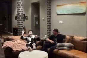 Розыгрыш мамы удался