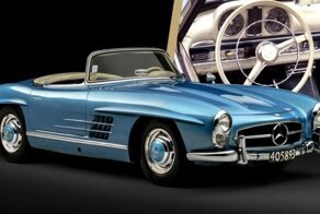 Mercedes-Benz 300SL 1958 года, принадлежавший легенде гонок Хуану Мануэлю Фанхио, выставят на продажу