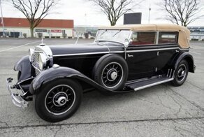 Кабриолет Mercedes-Benz 770K из музея гоночной трассы Индианаполиса