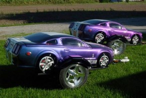 Очень необычный прицеп (15 фото)