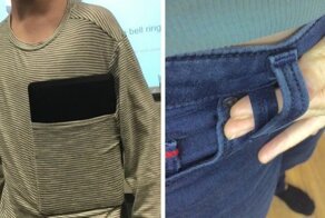 Потайные детали и внезапные функции в обычных предметах одежды