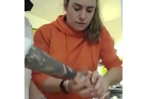 Её французский, как мой немецкий