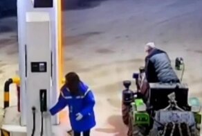 Курьезный инцидент на заправке