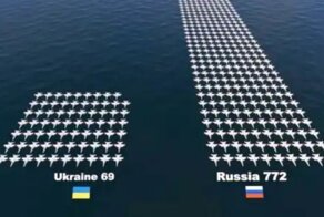 "Ловить нечего": американцы наглядно сравнили мощь авиации Украины и России