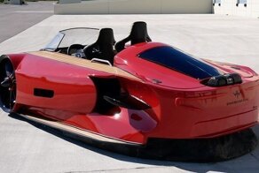 Компания VonMercier представила спортивный автомобиль на воздушной подушке